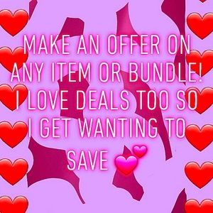 Make an offer! Save save save